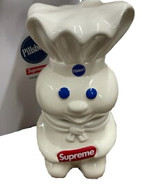 2022AW/Supreme Doughboy Cookie Jar / ドゥボーイ クッキー ジャー/White/ホワイト22FW/秋冬/クッキーケース/陶器