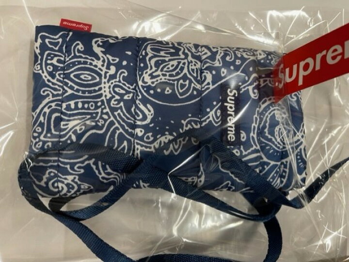 楽天市場】2022AW/Supreme Puffer Neck Pouch/ネックポーチ ポーチ 