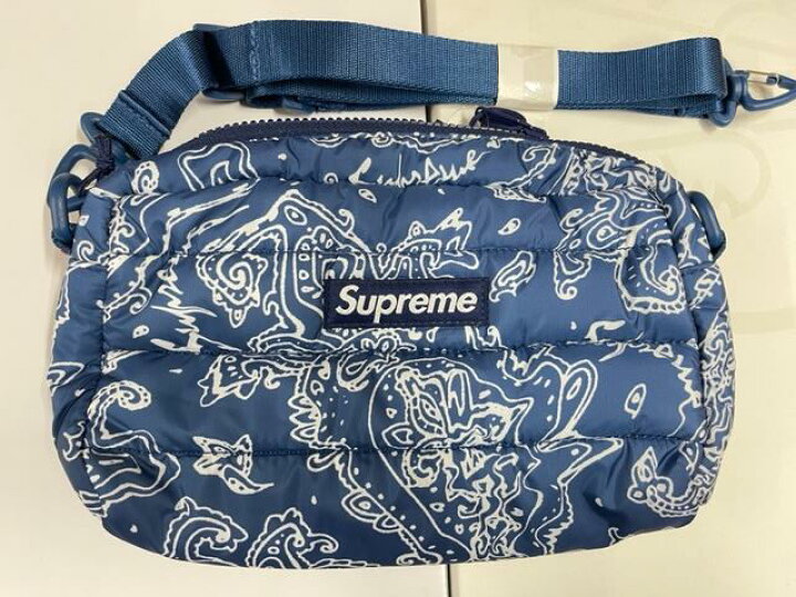 楽天市場】2022AW/Supreme Puffer Side Bag/パファーサイドバッグ  