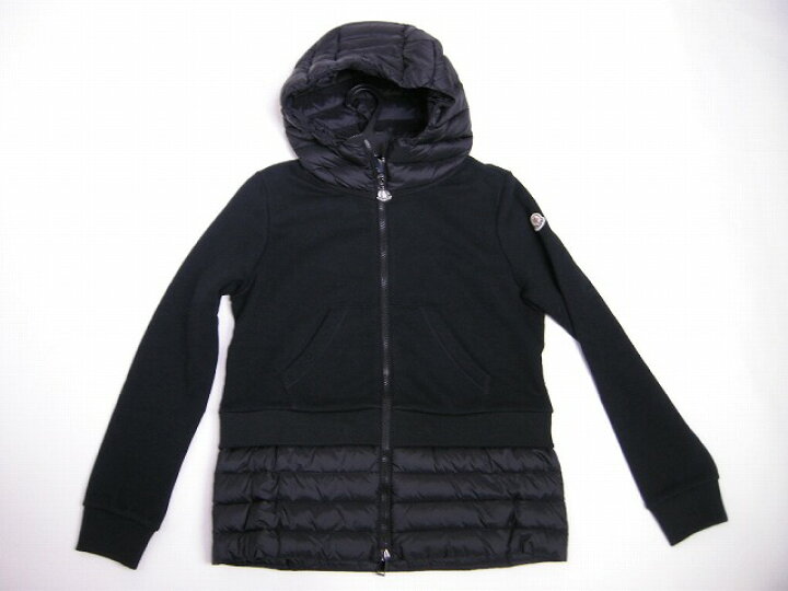 楽天市場】【MONCLER/モンクレール/スウェット切替フード付きダウン 