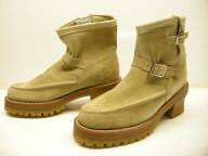 【CHIPPEWA/チペワ/スエードショートエンジニアブーツ/1998年製/白タグ/ビンテージ/VINTAGE/デッドストッ…