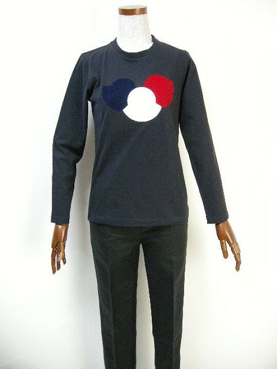 楽天市場】【MONCLER/モンクレール/ロゴワッペン ロンT/LS TEE/ロング 