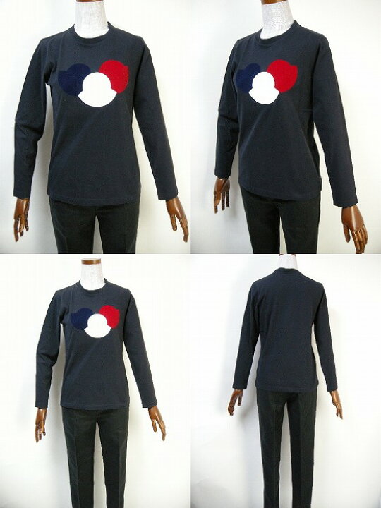 楽天市場】【MONCLER/モンクレール/ロゴワッペン ロンT/LS TEE/ロング  