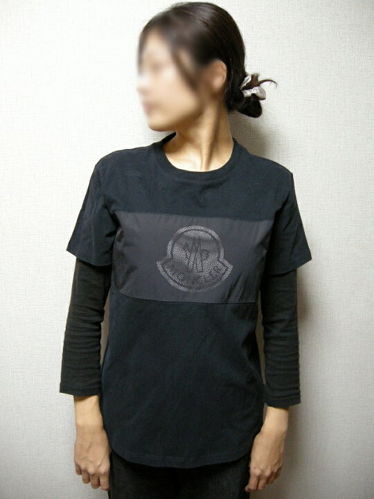 楽天市場】MONCLER/モンクレール/MAGLIA T-SHIRT/メッシュロゴ Tシャツ  