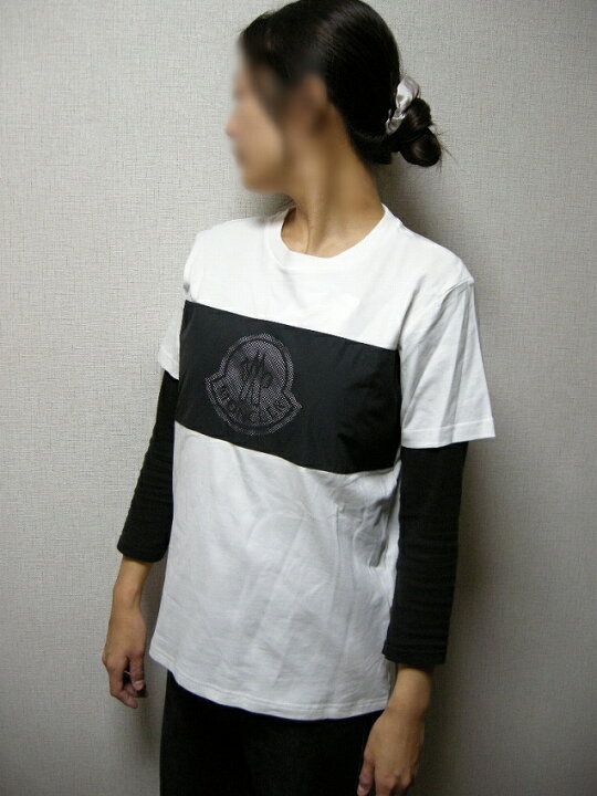 楽天市場】MONCLER/モンクレール/MAGLIA T-SHIRT/メッシュロゴ Tシャツ  