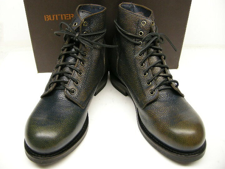 楽天市場】【BUTTERO(ブッテロ)】【シボレザーレースアップブーツ 