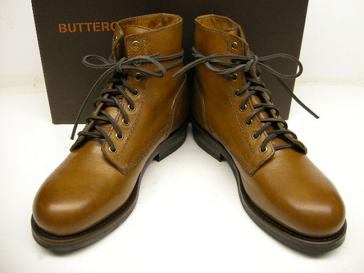 楽天市場】【BUTTERO(ブッテロ)/レザーレースアップブーツ 