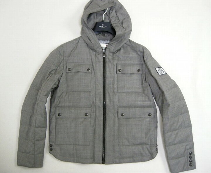 楽天市場】【MONCLER/モンクレール/GAMME BLEU/ガムブルー/フード付き  