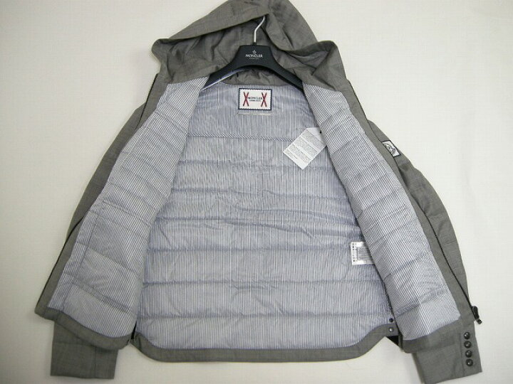 楽天市場】【MONCLER/モンクレール/GAMME BLEU/ガムブルー/フード付き  