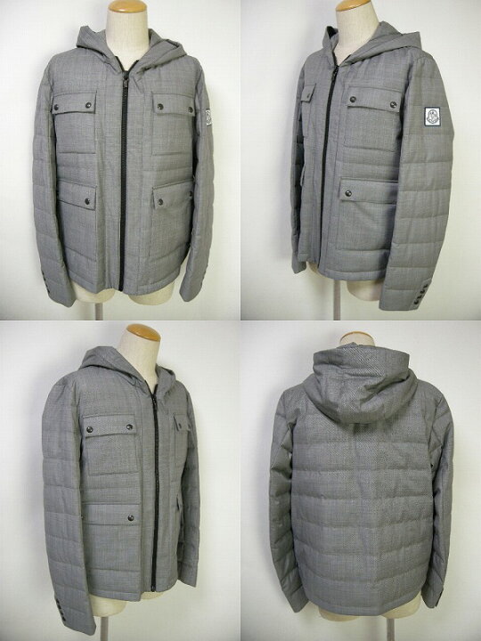 楽天市場】【MONCLER/モンクレール/GAMME BLEU/ガムブルー/フード付き  