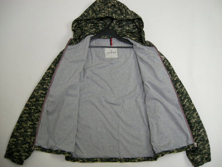 楽天市場】【MONCLER/モンクレール/フード付きナイロンジャケット 