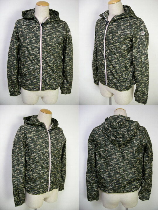 楽天市場】【MONCLER/モンクレール/フード付きナイロンジャケット 