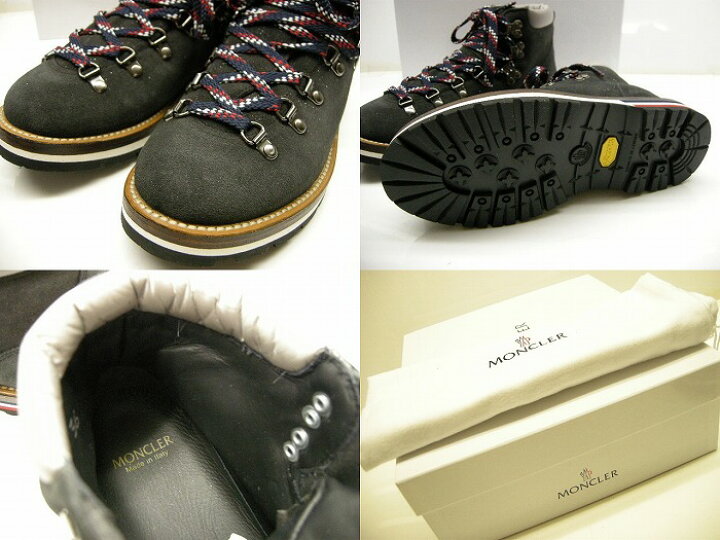 楽天市場】【MONCLER/モンクレール/BLANCHE/レザーブーツ/マウンテン 