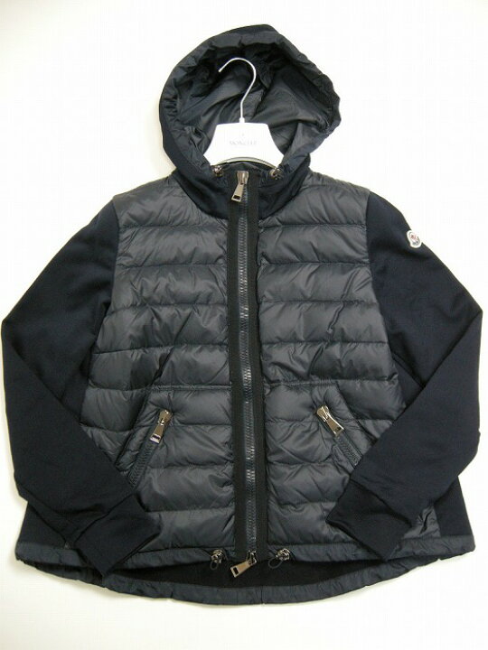 楽天市場】【MONCLER/モンクレール/スウェット切替ダウンジャケット 
