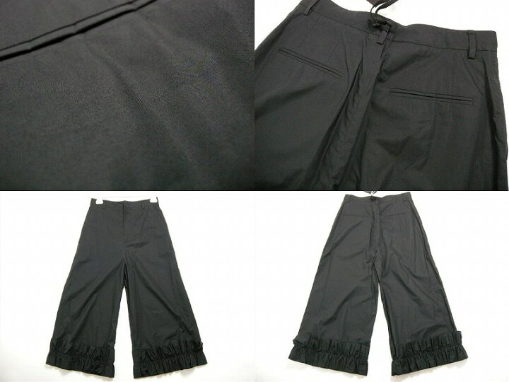 サイズ40□新品□モンクレール NOIR KEI 捻じ NINOMIYAガウチョパンツ 