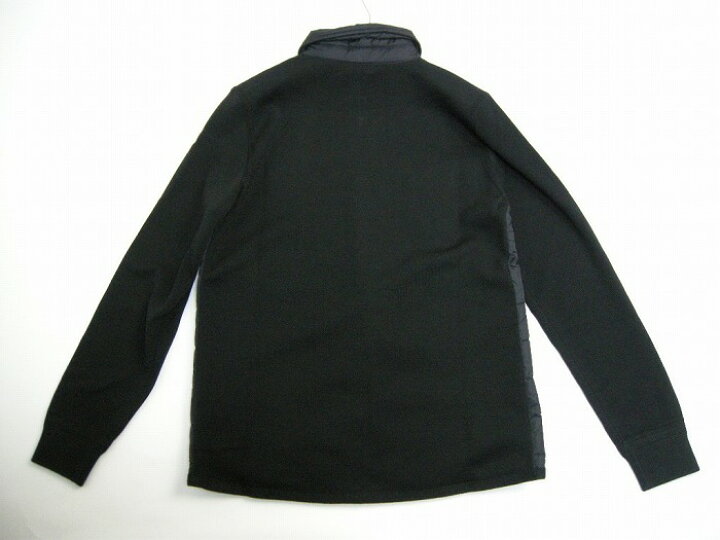 楽天市場】【MONCLER/モンクレール/シャツ型ニット切替ダウン 