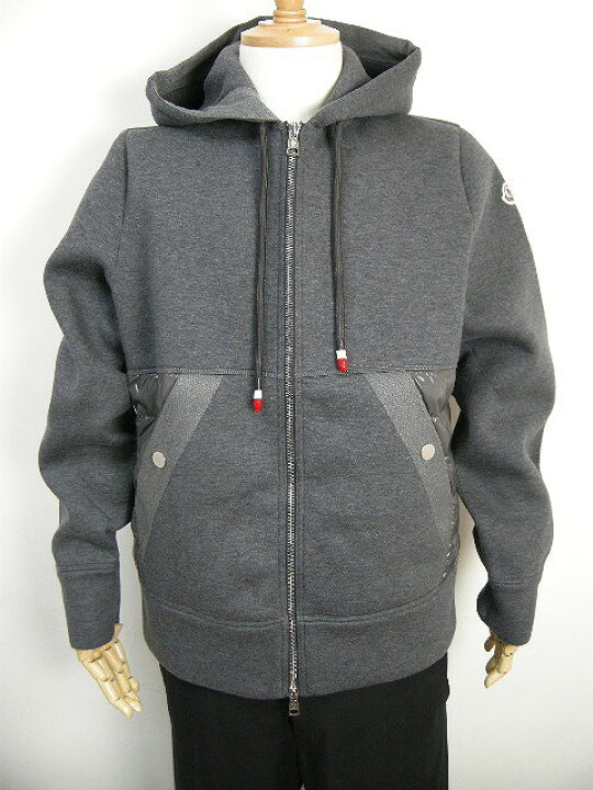 楽天市場】【MONCLER/モンクレール/スウェットダウンパーカー/メンズ 