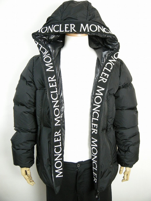 MONCLER モンクレール ダウンジャケット サイズ2 ブラック 黒 フェザー 