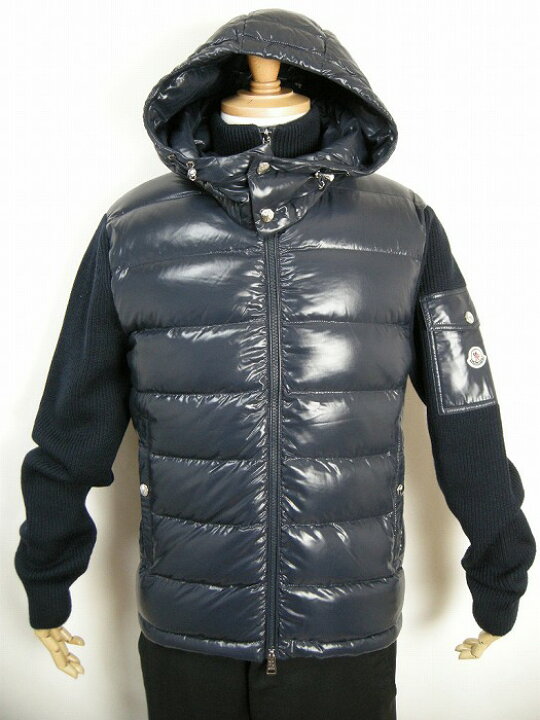 楽天市場】【MONCLER/モンクレール/MA-1型ニットダウンジャケット 