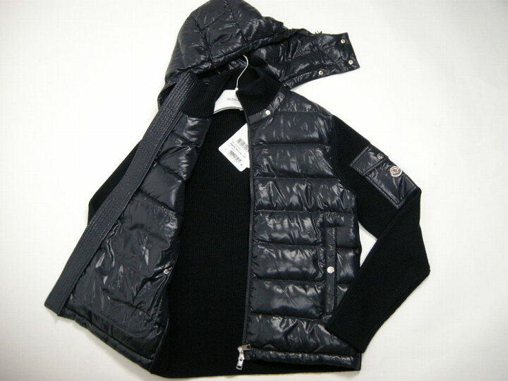 楽天市場】【MONCLER/モンクレール/MA-1型ニットダウンジャケット  