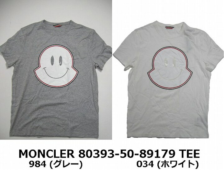 楽天市場】【MONCLER/モンクレール/ニコちゃんロゴTシャツ/にこちゃん 