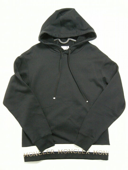 楽天市場】【MONCLER/モンクレール/裾ロゴ付き スウェットパーカー 
