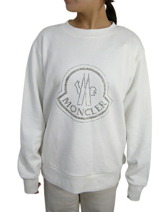 楽天市場】【MONCLER/モンクレール/MAGLIA GIROCOLLO/ラインストーン  