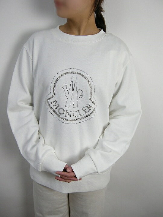 楽天市場】【MONCLER/モンクレール/MAGLIA GIROCOLLO/ラインストーン  