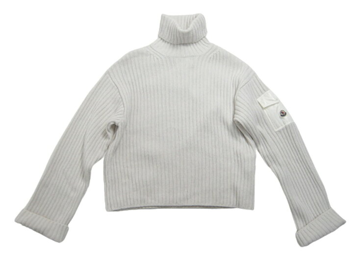 楽天市場】【MONCLER/モンクレール/COLLO ALTO TRICOT/ロゴ付き  