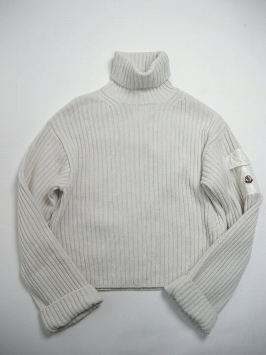 楽天市場】【MONCLER/モンクレール/COLLO ALTO TRICOT/ロゴ付き 