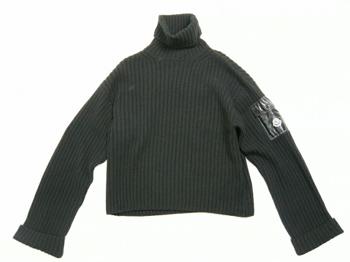 楽天市場】【MONCLER/モンクレール/COLLO ALTO TRICOT/ロゴ付き  