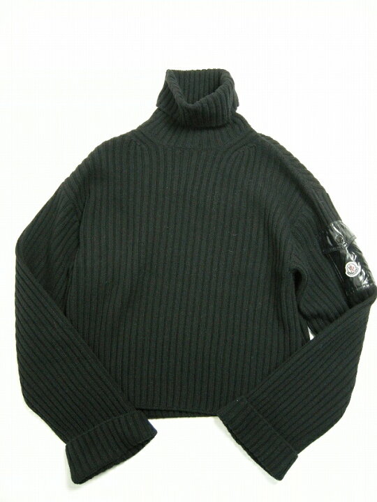 楽天市場】【MONCLER/モンクレール/COLLO ALTO TRICOT/ロゴ付き 