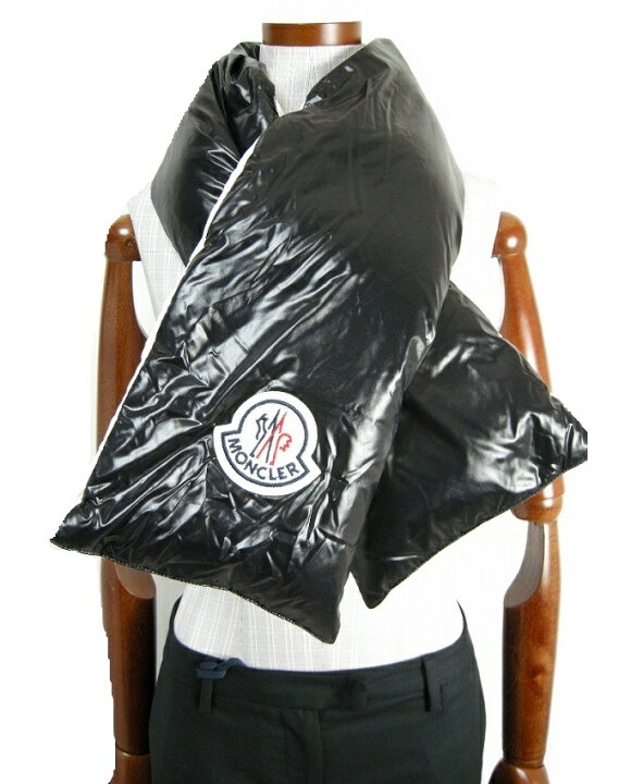 楽天市場】【MONCLER/モンクレール/SCIARPA/デカロゴ付きダウン  