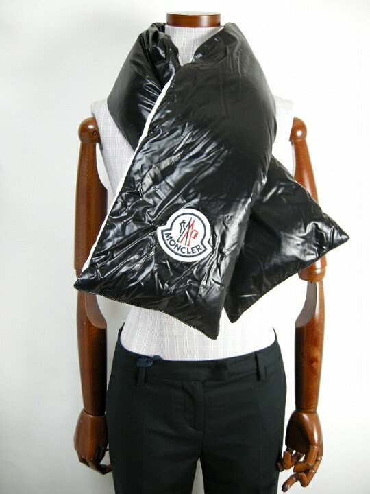 楽天市場】【MONCLER/モンクレール/SCIARPA/デカロゴ付きダウン  