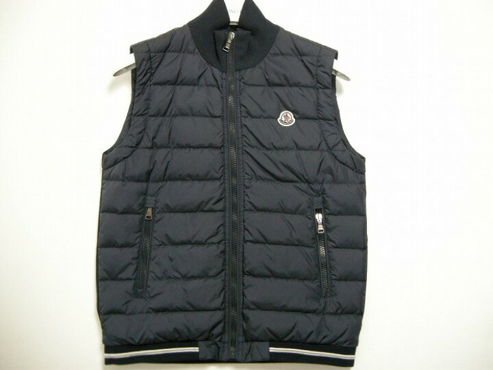 楽天市場】【MONCLER/モンクレール/スウェット切替ライトダウンベスト 