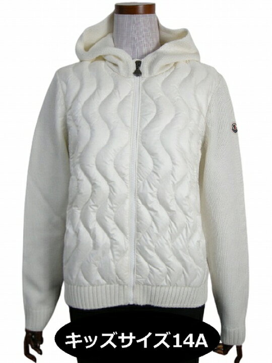楽天市場】【MONCLER/モンクレール/ニットダウンジャケット/キッズ  