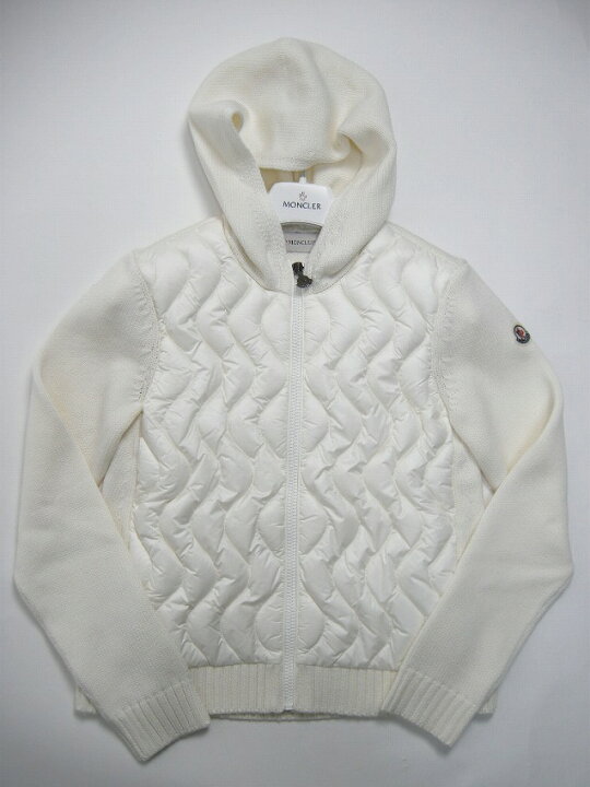 楽天市場】【MONCLER/モンクレール/ニットダウンジャケット/キッズ  