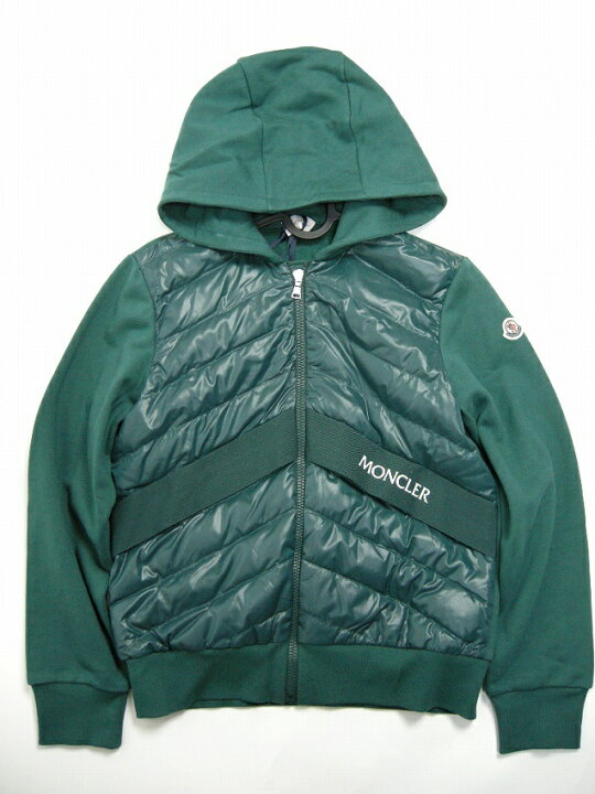楽天市場】MONCLER/モンクレール/SWEAT SHIRT/スウェット切替ダウン  