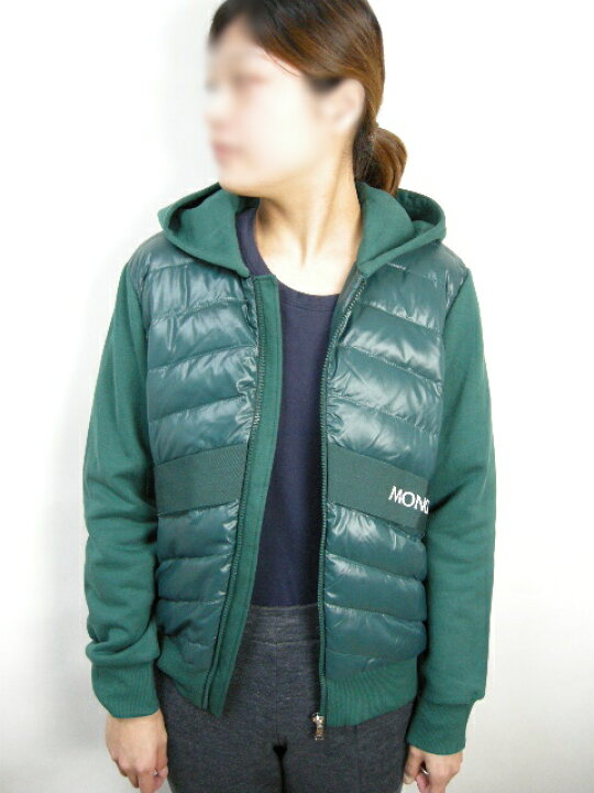 楽天市場】MONCLER/モンクレール/SWEAT SHIRT/スウェット切替ダウン  