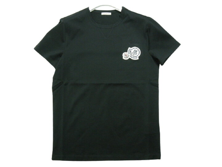 楽天市場】【MONCLER/モンクレール/MAGLIA T-SHIRT/2連ロゴ Tシャツ  