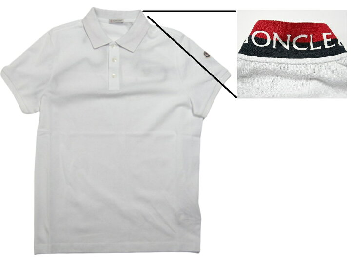 楽天市場】【MONCLER/モンクレール/MAGLIA POLO MANICA C/襟ロゴ 
