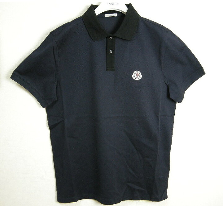 楽天市場】【MONCLER/モンクレール/SS POLO/2トーンカラー 襟ロゴ 