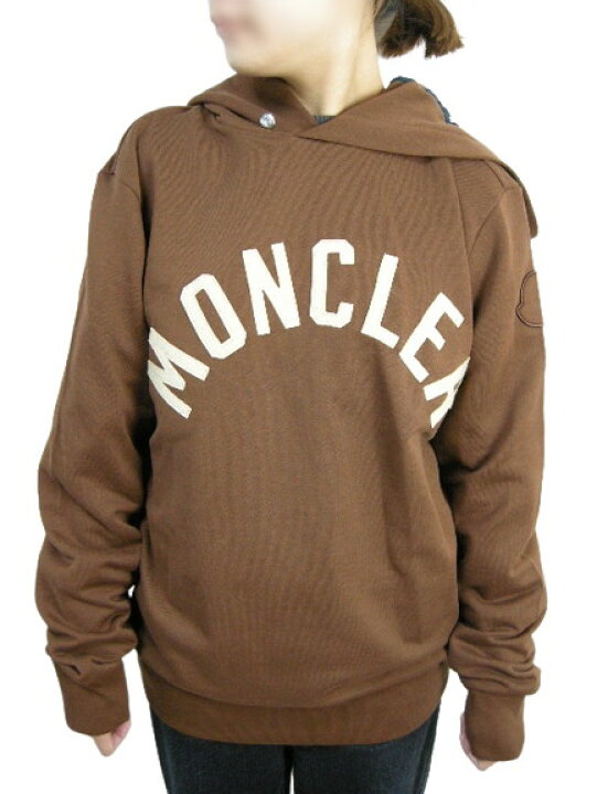 楽天市場】【MONCLER/モンクレール/HOODIE/カレッジロゴ スウェット  