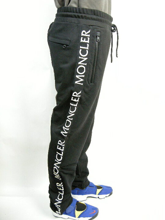 楽天市場】【MONCLER/モンクレール/PANTALONE/サイドロゴ スウェット  