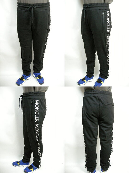 楽天市場】【MONCLER/モンクレール/PANTALONE/サイドロゴ スウェット 