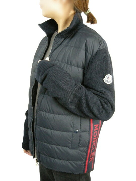 楽天市場】【MONCLER/モンクレール/CARDIGAN TRICOT/サイドロゴ ニット 