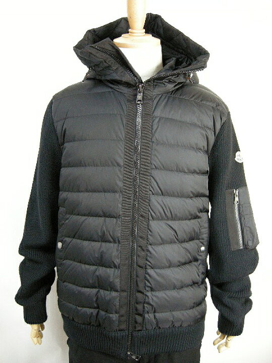 楽天市場】【MONCLER/モンクレール/CARDIGAN TRICOT/MA-1型ニット切替 