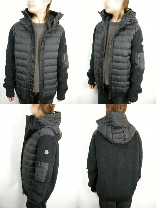 楽天市場】【MONCLER/モンクレール/CARDIGAN TRICOT/MA-1型ニット切替 
