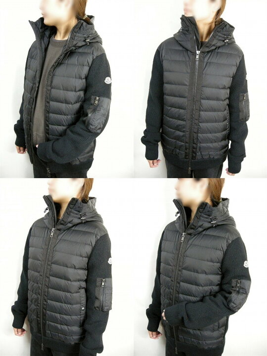 楽天市場】【MONCLER/モンクレール/CARDIGAN TRICOT/MA-1型ニット切替 