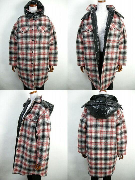 楽天市場】【MONCLER/モンクレール/CAMICIA/リバーシブル ライトダウン 